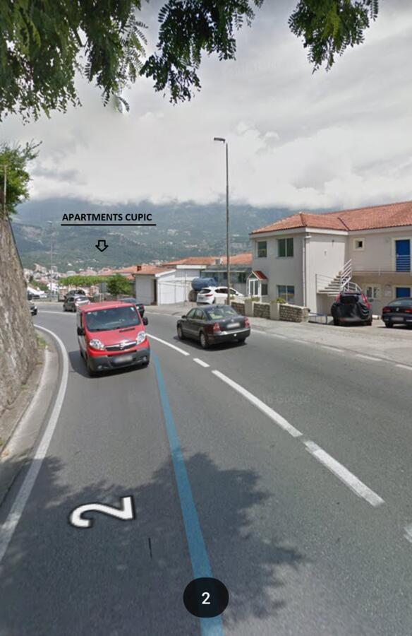בודווה Apartmani Cupic מראה חיצוני תמונה